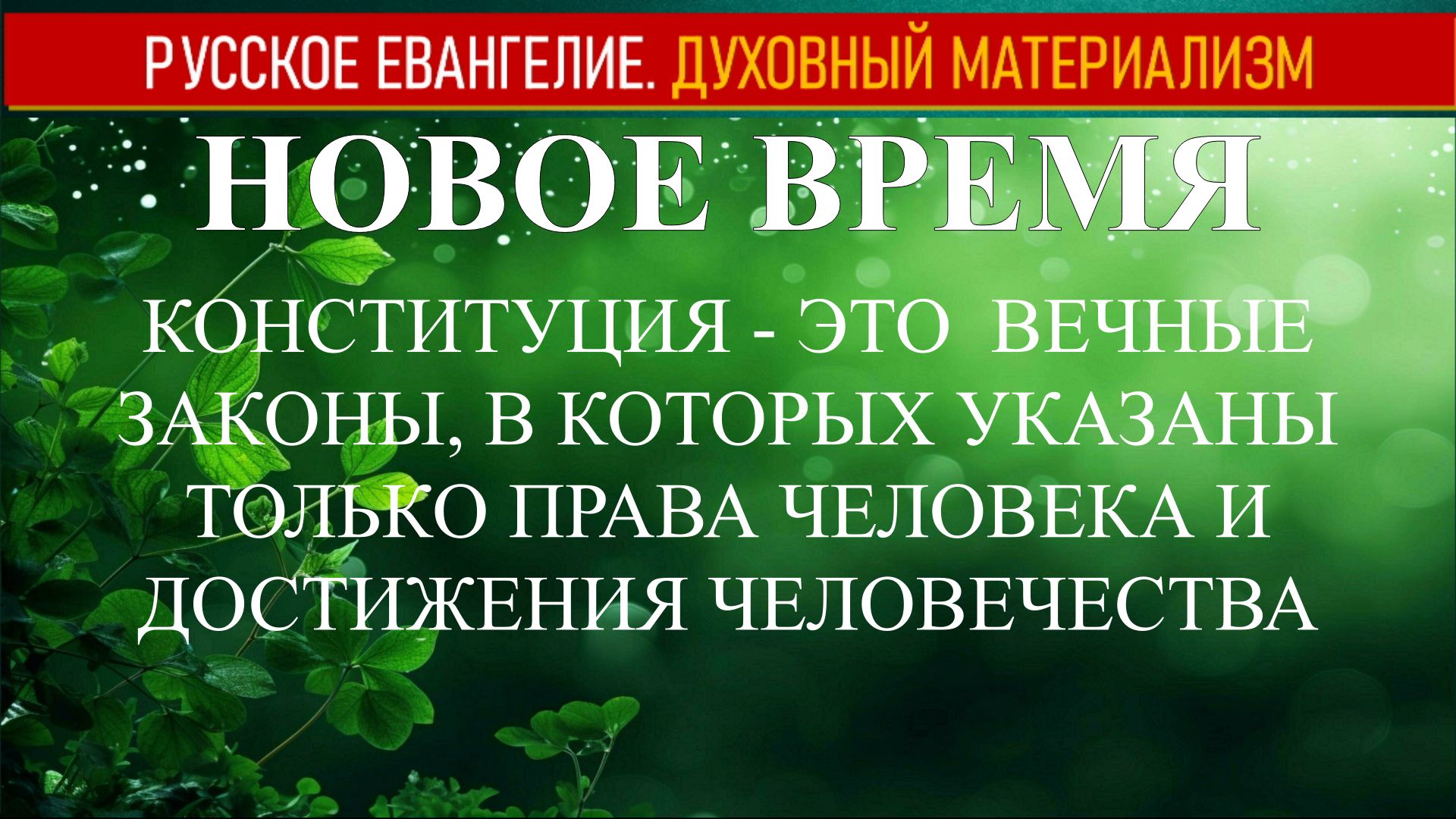 НОВОЕ ВРЕМЯ 21.12.2025