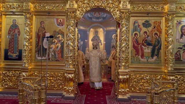 МИТРОПОЛИТ ИГНАТИЙ СОВЕРШИЛ БОЖЕСТВЕННУЮ ЛИТУРГИЮ В СВЯТО-ТРОИЦКОМ КАФЕДРАЛЬНОМ СОБОРЕ Г. САРАТОВА смотреть онлайн