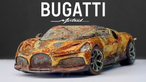 BUGATTI Mistral РЕСТАВРАЦИЯ МОДЕЛЬКИ АВТО