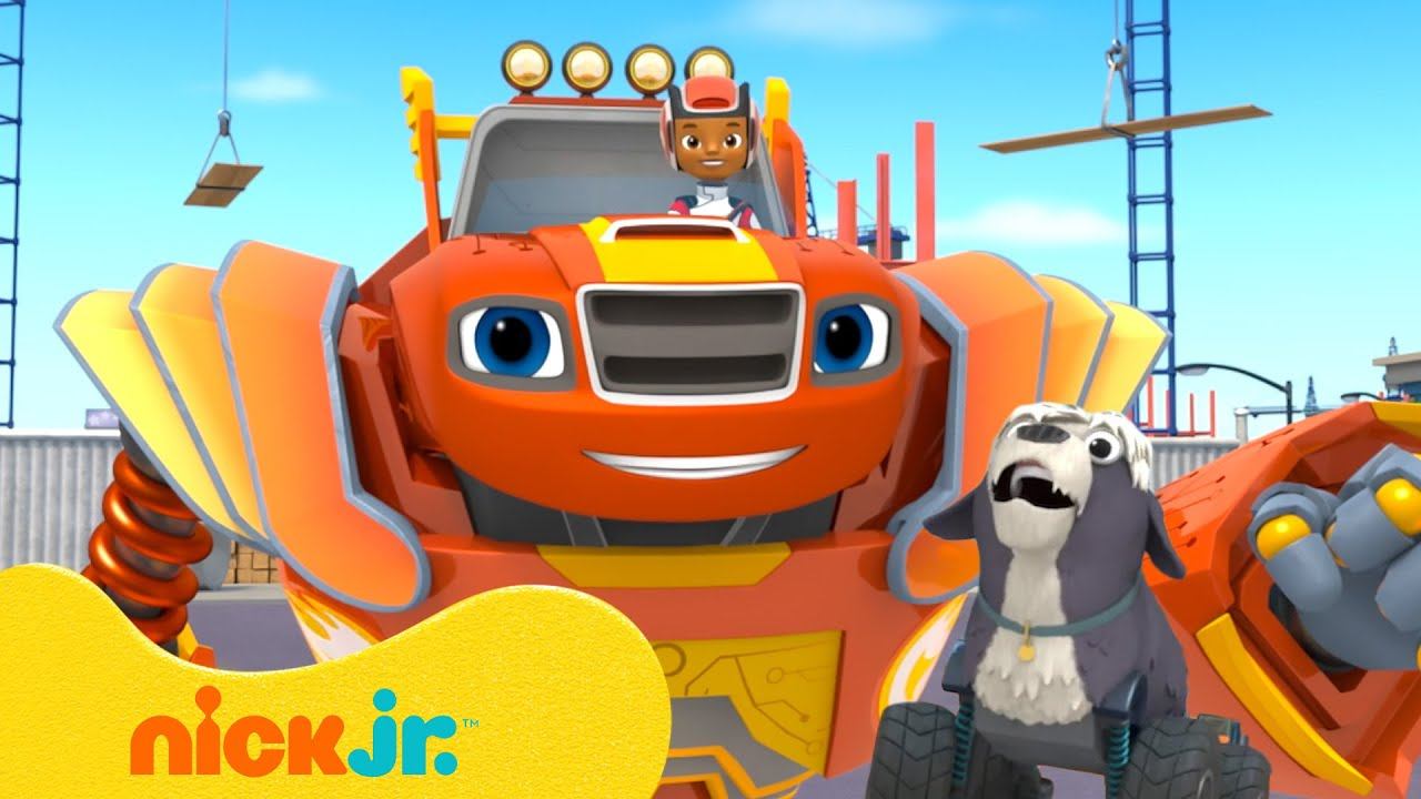 Вспыш и чудо-машинки | Блейз и монстр-машины: Лучшие моменты Блейза! | 60 минут | Nick Jr. Cyrillic смотреть онлайн