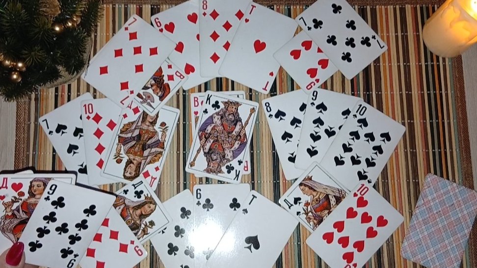 Гадание на ♣️крестового👑 короля смотреть онлайн