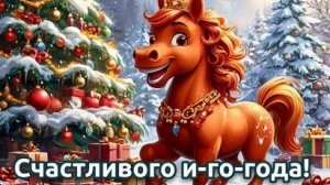 Наш праздник! От мандаринов до фейерверков. С Новым годом. Красивая музыкальная открытка.