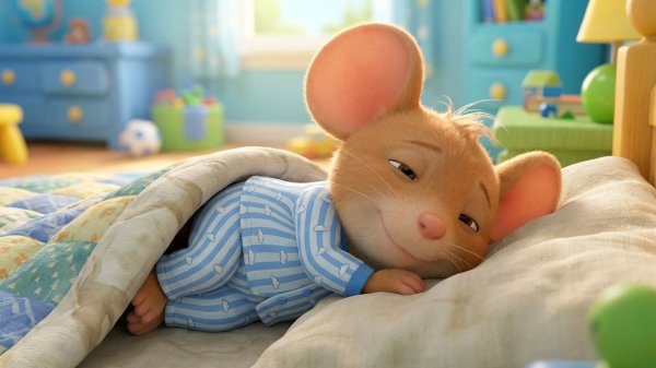 Сказка о глупом мышонке - С.Маршак (клип)