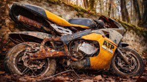 Реставрация Заброшенного Мотоцикла Yamaha