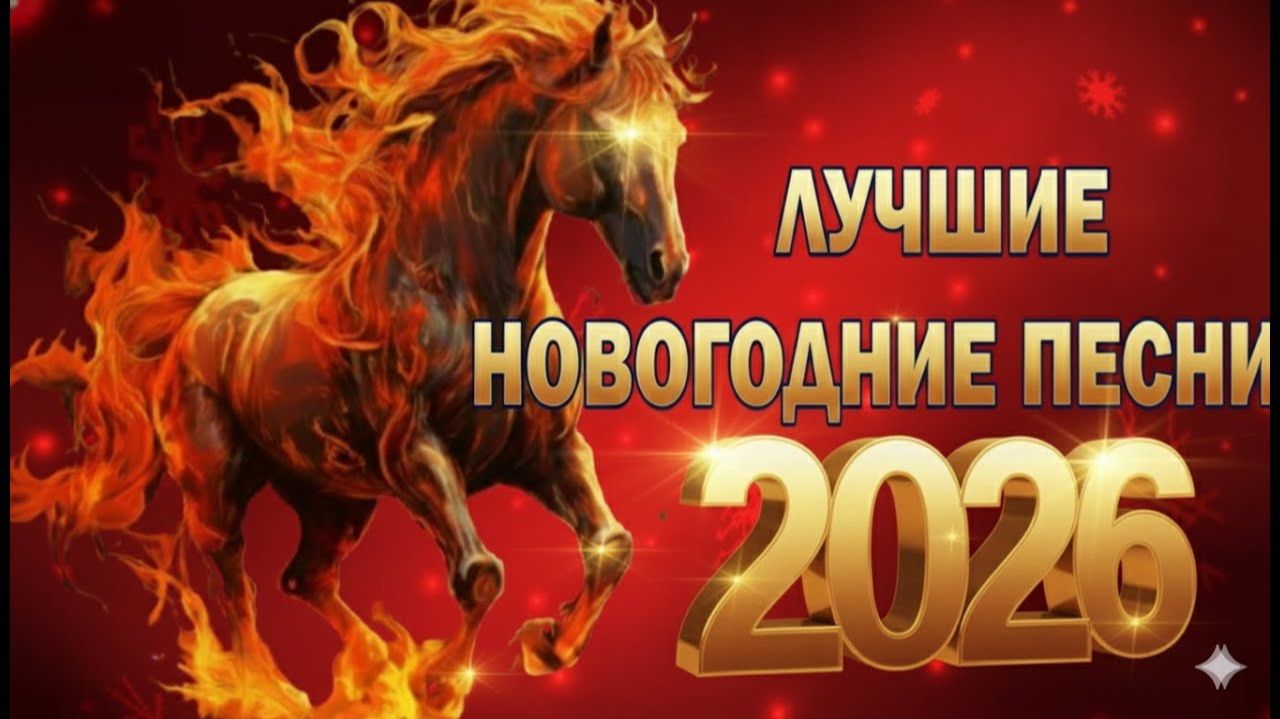 ЛУЧШИЕ НОВОГОДНИЕ ПЕСНИ 2026 🔥 Зажигательные Хиты 🎄 С Новым годом! смотреть онлайн