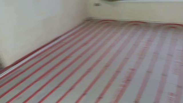 Продолжаем делать тёплый пол . смотреть онлайн