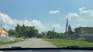 Влог: едем на машине в деревню, дорожное видео. Москва - деревня Байловка, Тамбовская область.