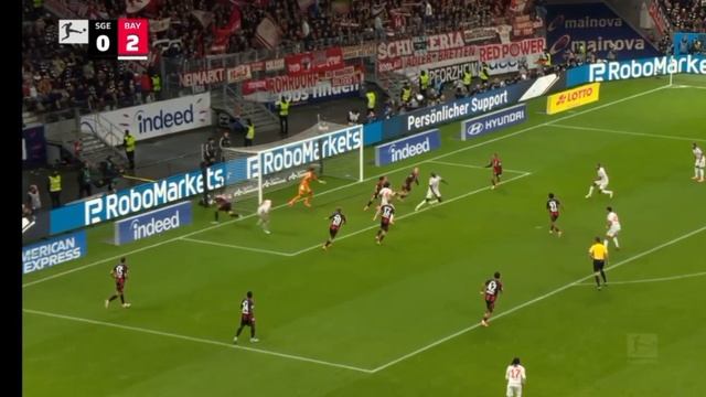 Айнтрахт Ф-Бавария/Обзор матча смотреть онлайн