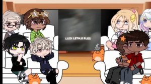 ` реакция персонажей «всё ради игры» на Нила Джостена 2/? часть `