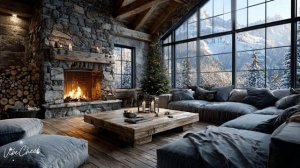 Камин|Зимний вечер у камина|Потрескивание дров_релакс|Идеально для отдыха|ASMR|АСМР