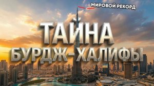 ТАЙНА БУРДЖ-ХАЛИФЫ: КАК СТРОИЛИ САМОЕ ВЫСОКОЕ ЗДАНИЕ В МИРЕ