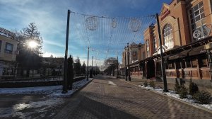 Предновогодний Кисловодск. Курортный бульвар, проспект Ленина и др. 27 декабря 2025 г.