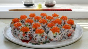 Ленивые роллы. Уметь крутить не обязательно! Готовим с Оксаной Валерьевной.