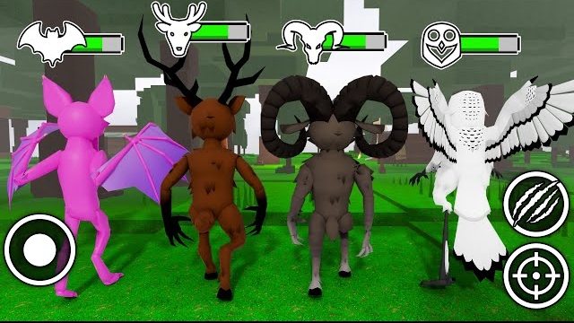 Играем за летучую мышь, оленя, барана, сову! в «99 ночей в лесу» Анимация смотреть онлайн