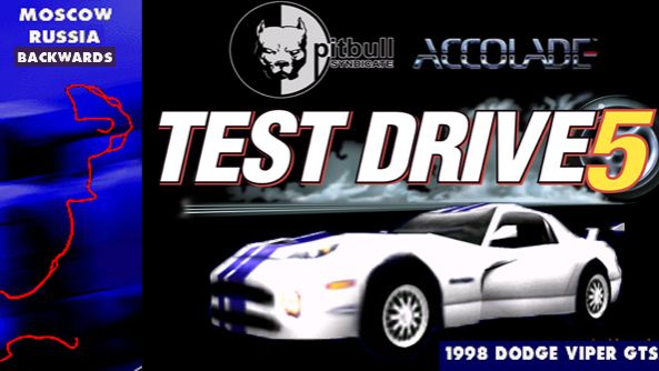 01.2. Test Drive 5 - Moscow, Russia, Backwards + Replay