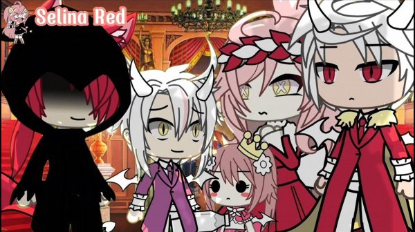 When the Super Naughty Princess Selina becomes a Demon Slayer ? - Selina Red Gacha Life