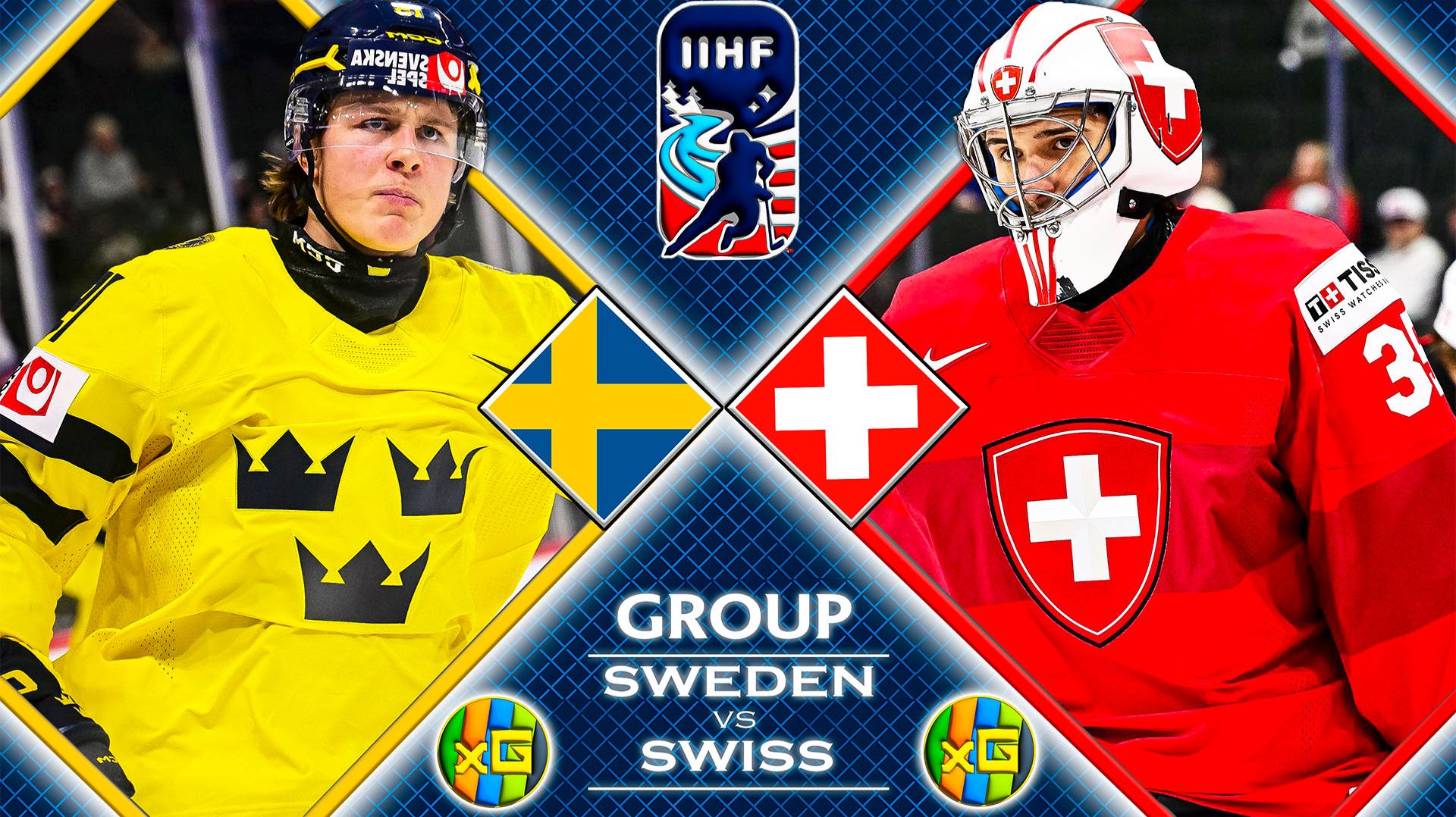 Швеция - Швейцария | Чемпионат мира до 20 лет | 28.12.2025 | Прямая трансляция | xG смотреть онлайн