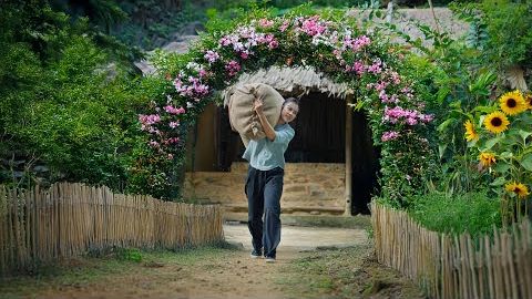 Постройте большие ворота, соединив бамбуковые палки. Восстановление фермы после сильного шторма. смотреть онлайн