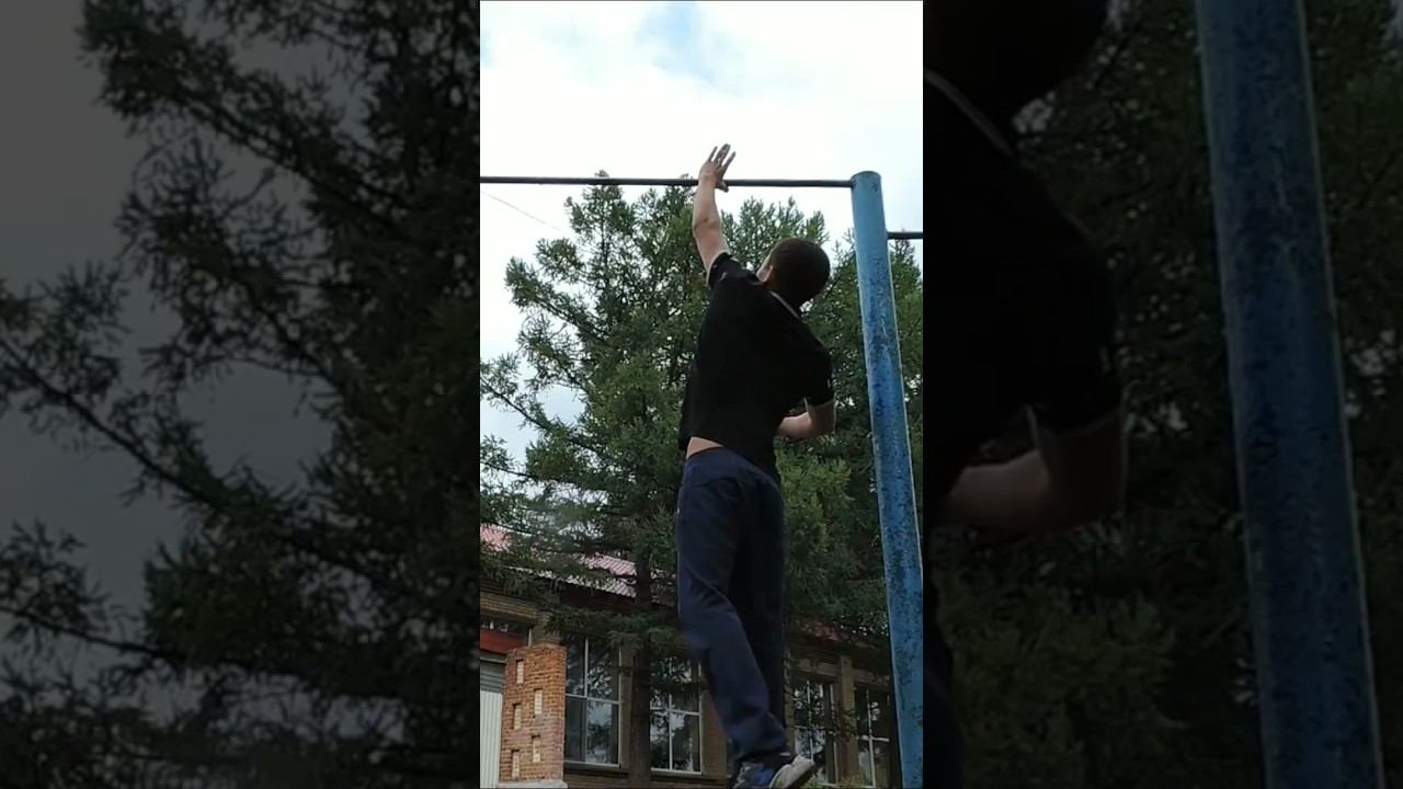 4 one arm pull ups, waist to bar pull ups смотреть онлайн