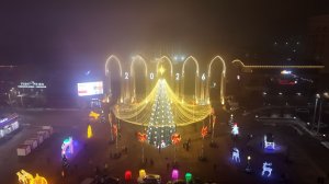 Алматы готовиться к встречи Нового 2026 года