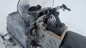 Самодельный снегоход. обновленный скоро обзор