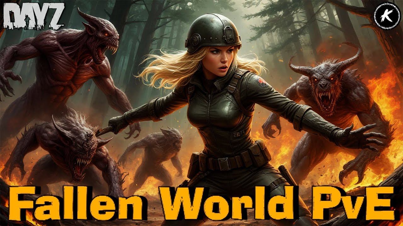DAYZ PVE | ОБЗОР СЕРВЕРА FALLEN WORLD PVE | КВЕСТЫ, МИССИИ, БОТЫ #dayz #pve #dayzpve смотреть онлайн