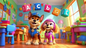😍 Малыши учат БУКВЫ вместе с Щенячий патруль 😍 Песенка про Алфавит