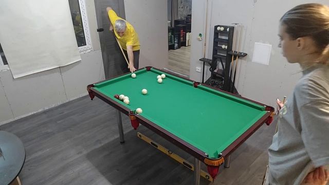 ПАРТИЯ (3).Бильярд дома .Стол 6 футов.. смотреть онлайн