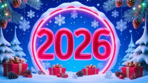 С Новым 2026 годом! Сборник Новогодних Футажей - Новогодние Футажи для Творчества