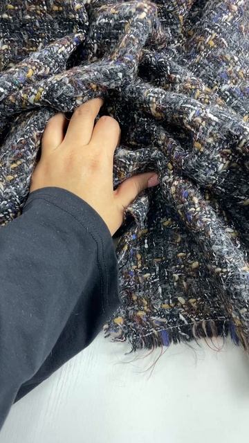 Ткань твид отрез 1,8м CHANEL Wo-0347 смотреть онлайн