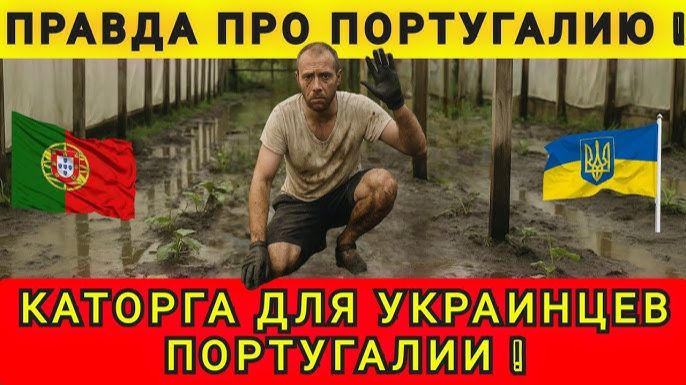 Каторга для украинцев в Португалии! Правда жизни в Португалии! Колобок из Одессы от 11.12.2025. смотреть онлайн