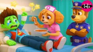 Щенячий патруль и Маршалл. Залипательное видео. Мультфильм для детей и малышей. Анимация 32