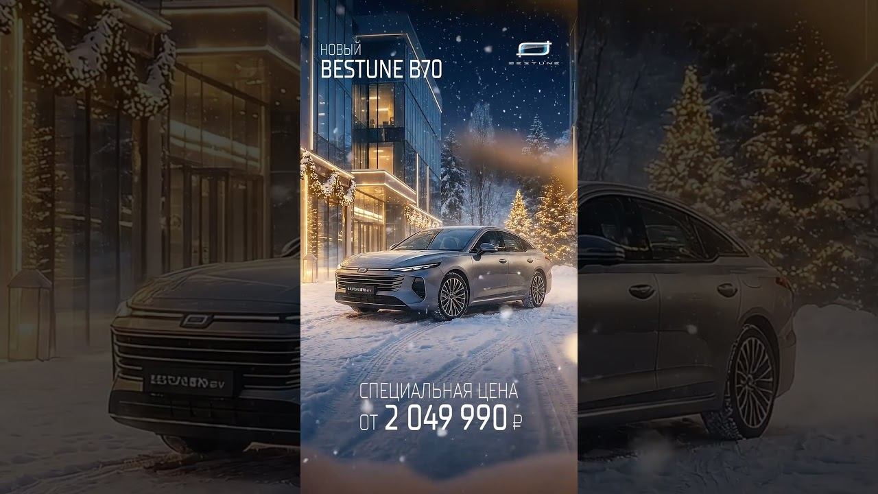Новый год — новый Bestune B70 NEW