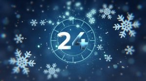 Обратный отсчет 60 секунд до Нового года | Таймер в 4K |  Бой курантов| Бесплатный футаж для монтажа