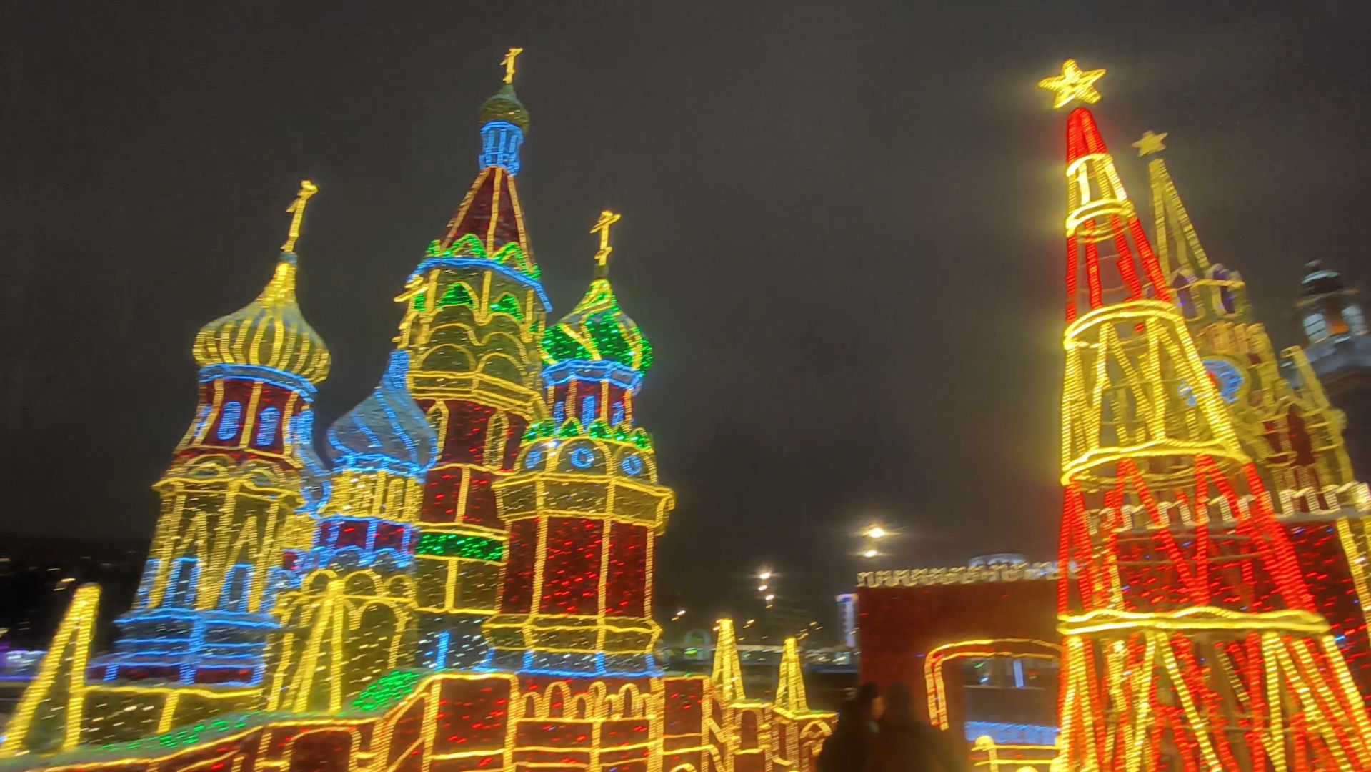 Новогоднее оформление Москвы - 2026