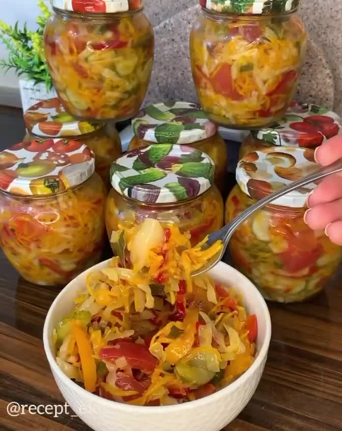 🥗 Салат Кубанский на зиму