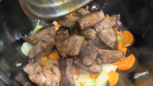 Говядина в тёмном пиве