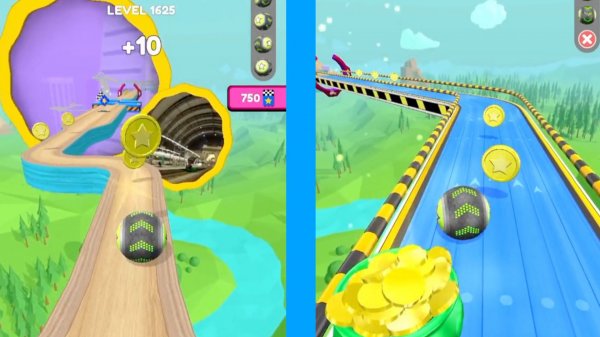 Going Balls  Super Speed run Gameplay New Update Level 1625 to 1628 Banana frenzy