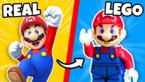 Лего Распаковка КЛАССИЧЕСКОЙ ВИДЕОИГРЫ с персонажами LEGO…