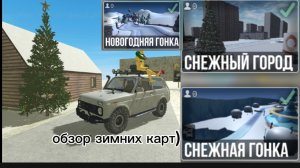 обзор на зимнии карты