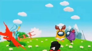 Смешарики among us перевёрнутая заставка