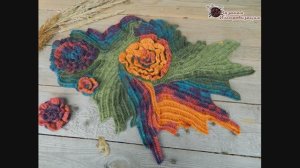 Фриформ крючком скрамблы