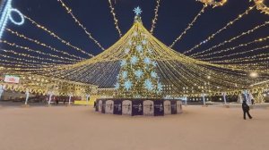 Новогодний Киров 2026 прогулка в центре снято на Dji Actiion 6