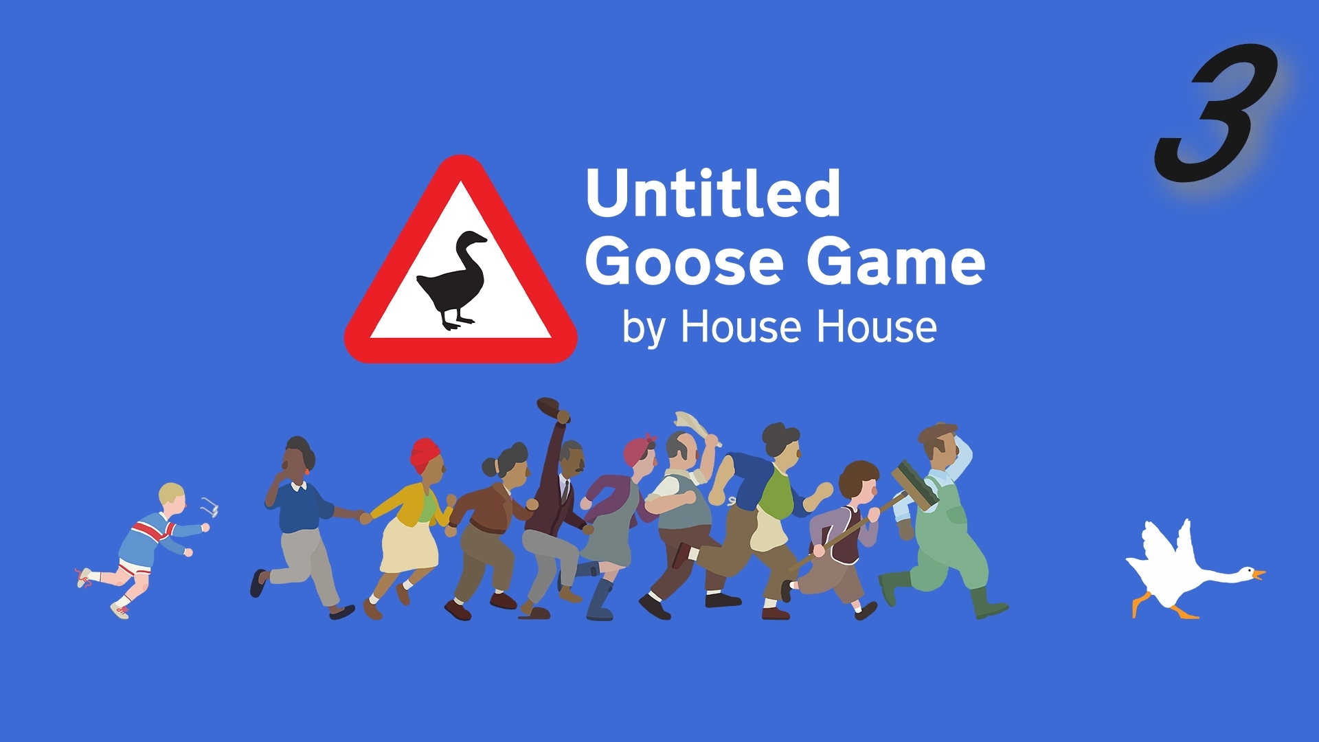 Untitled Goose Game #3 Конфликт соседей смотреть онлайн