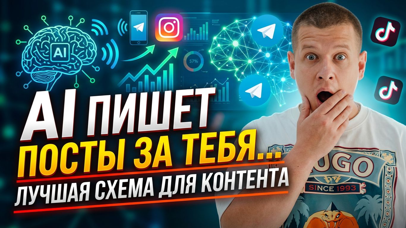 Как ПИСАТЬ ПОСТЫ при помощи нейросети?!