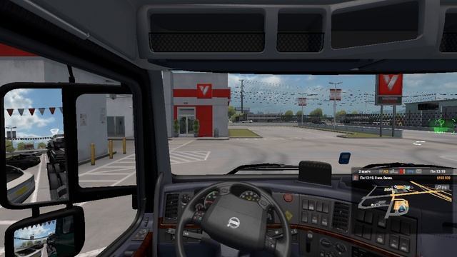 28) American Truck Simulator 32ми + Автомобили (9т) (864ми) - 807ми Альбукерке (NM) - Окснард (CA)