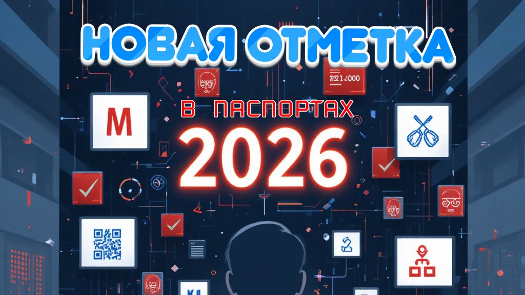 Новая отметка в паспортах россиян: что изменится с 2026 года?
