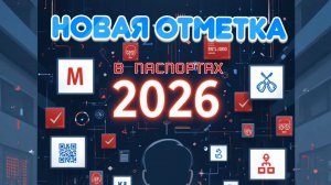 Новая отметка в паспортах россиян: что изменится с 2026 года?