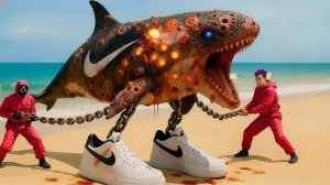 ИТАЛЬЯНСКИЙ BRAINROT В ЛОВУШКЕ ТАНОСА И «ИГРЫ В КАЛЬМАРА» РЕАКЦИЯ