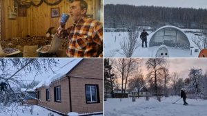 ЧЕМ ЗАНИМАЛИСЬ В ВОСКРЕСЕНЬЕ. УБИРАЛИСЬ В ДОМЕ, ЧИСТИЛИ СНЕГ.